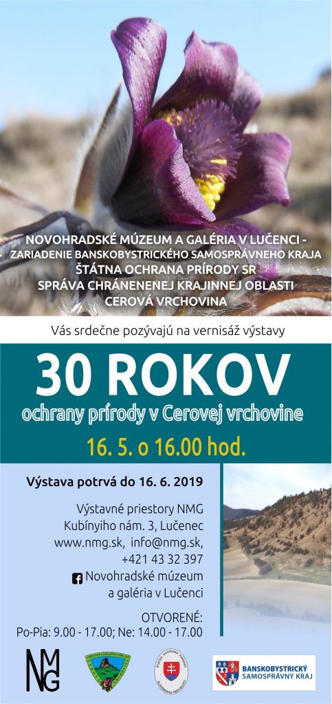 30 rokov CHKO_pozvanka 30 rokov CHKO_pozvanka